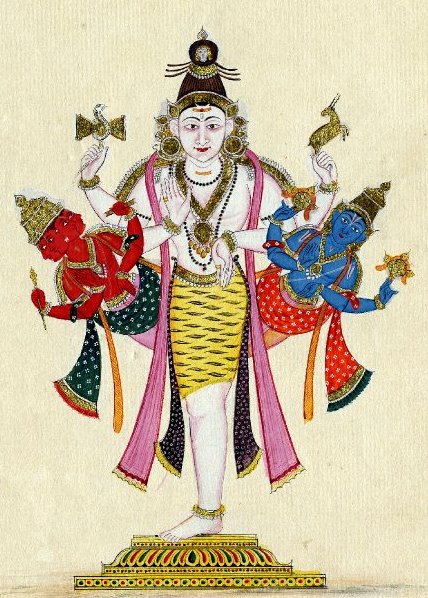 Ekapada_shiva